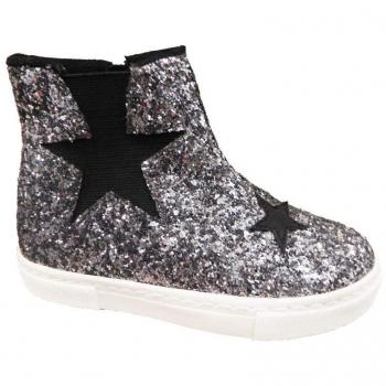 Botas para niña, Color Plateado, Marca GIOSEPPO, Modelo Botas para Niña GIOSEPPO 45969G Plateado