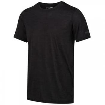 Regatta Men's Fingal Edition Marl T-Shirt Black, Size: 3XL