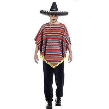LIMIT SPORT S.L. Disfraz de Mexicano a Rayas para hombre