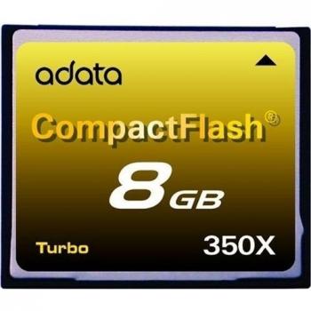 ADATA 8GB CF 350X 8GB CompactFlash memoria flash - Tarjeta de memoria