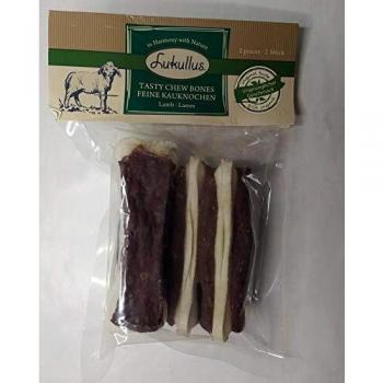 Huesos Rellenos para Perros Sabor Cordero, 10 cm