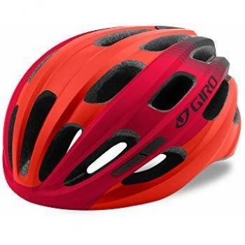Giro ISODE Casco, Unisex, Mat Red/Black, One sizesize