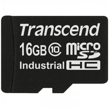Tarjeta MicroSDHC Transcend 16 GB Clase 10, MLC, 20 MB/s, Resistente a 10000 ciclos por sector