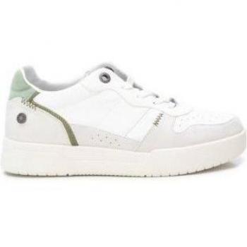 Zapatilla Refresh 170601 Mujer Beige con Detalles en Cordón de Piel/textil Vegana