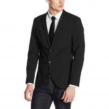 SELECTED HOMME SHDNEWONE-MYLOLOGAN1 BLACK BLAZER NOOS, Chaqueta de traje Hombre, Negro