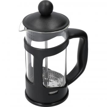 Cafetera de Cristal y Plástico 3 Tazas, Color Negro