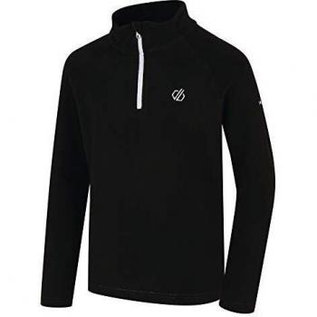 Dare 2b Kids' Freehand Half Zip Fleece Black, Size: 9-10 Years