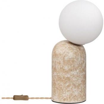 Lámpara de Mesa Metal Society Beige con Elegante Diseño y Estilo Sofisticado