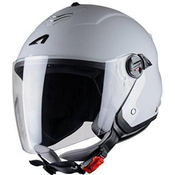 Astone Helmets MINIMS, LGL Mini Jet-Casco Jet, S, color Gris claro