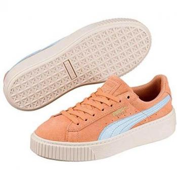 Puma Suede Platform SNK Jr, Zapatillas Deportivas para Niñas, Pink