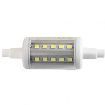 Bombilla LED Tubo R7S 5W 40W Equivalente 470lm Luz Blanca Neutra 4000K Ángulo de Apertura 360º Clase Energética F 25000H