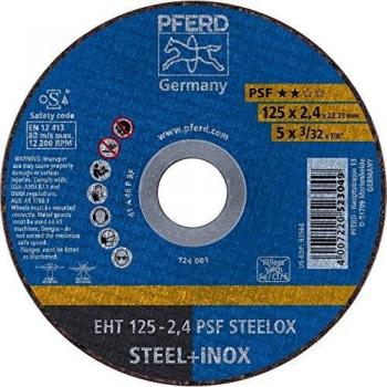 Disco corte eht a46p125x24 psf inoxidable de 25 unidades