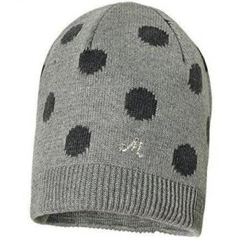 maximo Mütze Jacquard mit Punkten, Strass M-Gorro Niñas,    Gris