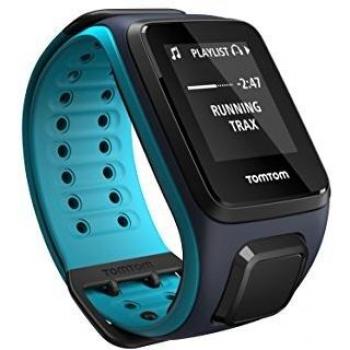 TomTom Runner2 Music- Reloj deportivo con música, color turquesa / azul, talla grande
