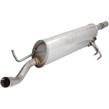 Silenciador trasero 4MAX 0219-01-14011 y 4MAX 0219-01-14011P, compatible con vehículos específicos, fabricado en acero inoxidable, diseño de alta resistencia a la corrosión,