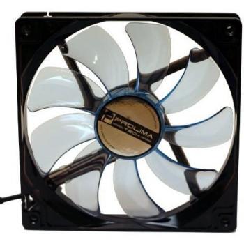 Prolimatech Blue Vortex 14 LED Carcasa del ordenador Ventilador - Ventilador de PC