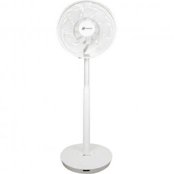 Haverland Hype K Ventilador de Pie 25W DC con Temporizador, Oscilante, Silencioso, Blanco