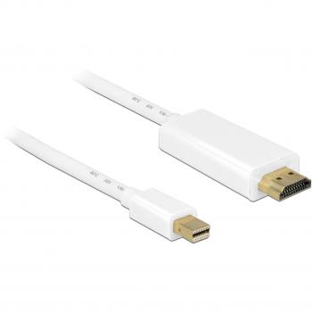 Cable Mini DisplayPort a HDMI-A 3 m Blanco DeLock 83708