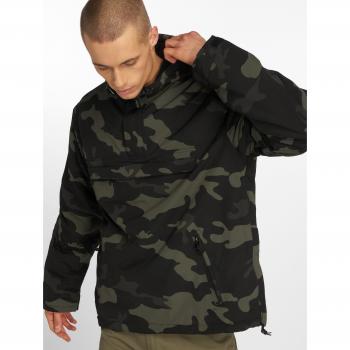 Brandit Men's Windbreaker Jacket - Dark Camo - Sizes S to 5XL