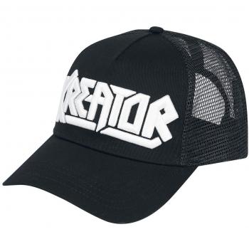 KREATOR White Logo - Trucker Cap Gorra Negro