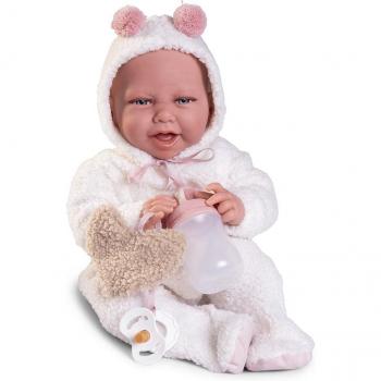 Muñeca recién nacida Carla peluche 33369 MUÑECAS ANTONIO JUAN
