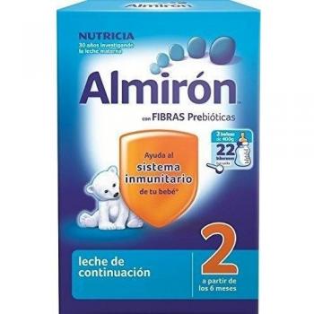 Almirón Leche en polvo 6m+ - Paquete de 2 x 400 gr - Total: 800 gr