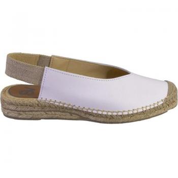 Alpargatas de mujer SALVI 132-133 PIEL blanco