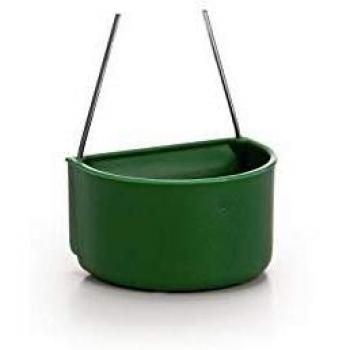 Comedero y bebedero para colibríes, grande, 7.5 x 4 cm, verde