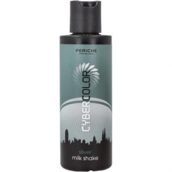 Mascarilla Semi-Permanente de Color Fantasía Periche Cyber Color Leche Plateada 150 ml