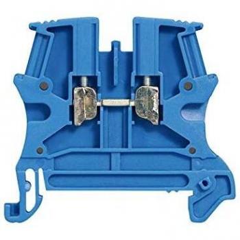 Borna de conexión azul Legrand Viking 3 16mm² con 1 entrada y 1 salida