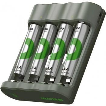 GP Batteries B42180AAAHC-2B4 - Cargador de pilas recargables AAA