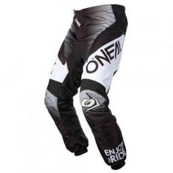 Pantalones de Motocross Oneal Matrix Ridewear Negro-Gris Talla 32