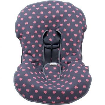 Jyoko Funda Acolchada Universal para Silla de Coche Grupo 0 y 1 - Transpiración, Regulación de Temperatura, Fluor Heart