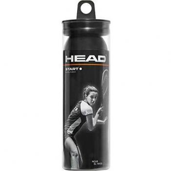 Head Start Pelota de Squash, Adultos Unisex, Negro, Talla única