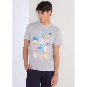 Camiseta Bendorff Manga Corta Gris 134114
