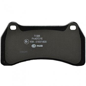 Juego de pastillas de freno HELLA 8DB 355 006-931 para Jaguar S-Type y XJ, cuatro pastillas por set, no preparado para advertencia de desgaste