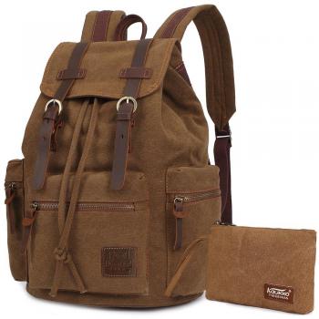 KAUKKO Mochila vintage school bolsas de Multifuncional para chico y Chicas