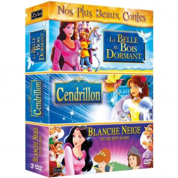 Coffret tri pack, vol. 2 : cendrillon ; la belle au bois dormant ; blanche-neige [Francia] [DVD]