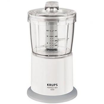 Krups GVA151 Licuadora multifunción, 400 W, acero inoxidable y plástico, color blanco