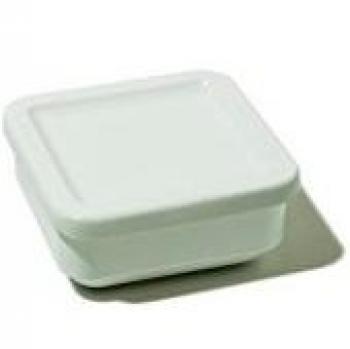 Alessi FS02 2X2C Programma 8 - Recipiente cuadrado con tapa