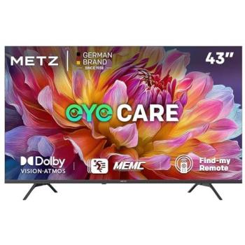 Televisor Metz 43 4K UHD Smart LED HDR10 Dolby Audio Google TV con Control de Voz