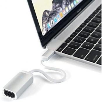 Satechi Silver USB-C to VGA Video Adapter 1080p/60Hz