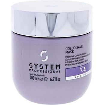Máscara profesional para ahorro de color de Fibra por System C3, 200 ml