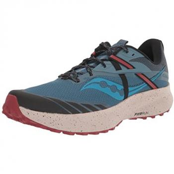 Saucony Zapatillas de Trail Running Ride 15 para Hombre, Color Azul, Talla 42.5 EU