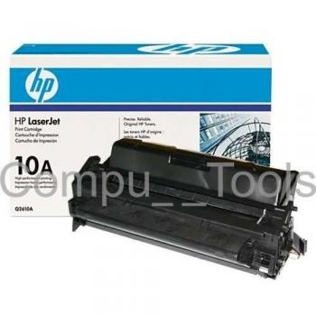 HP 10A Original Black Toner Cartridge Q2610A with 6,000 Page Yield