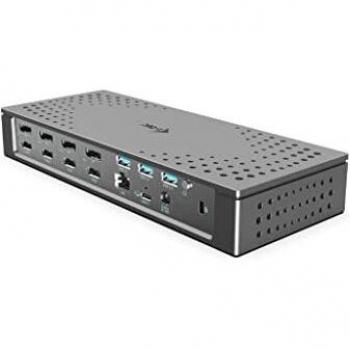 i-tec Universal USB 3.0/USB-C/Thunderbolt Quattro 4K Display Docking Station + Power Delivery 100W