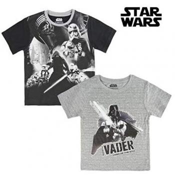 Star Wars Camiseta Manga Corta 2uds
