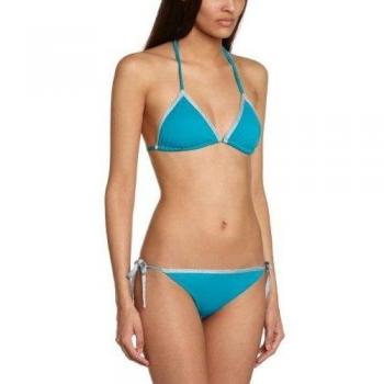 Canobio - Parte superior del bikini para mujer, talla 40, color vert doré