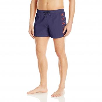 GUESS Men Badeshort EL GOLD COAST tejidas Trunks S-XL - selección de color: Colour: Navy | Size: Large