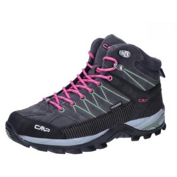 Botas de senderismo CMP Rigel Mid WP gris humo fucsia mujer - Talla 41